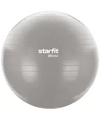 Реальное фото Фитбол 85 см StarFit GB-104 1500 гр антивзрыв тепло-серый пастель УТ-00018971 от магазина СпортСЕ