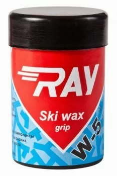 Реальное фото Мазь лыжная Ray W-5 -1..-4°C синтетическая 35 г голубая W-5 от магазина СпортСЕ