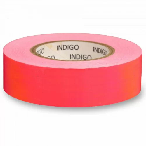 Реальное фото Обмотка для обруча 20 мм, 14 м Indigo Сhameleon с подкладкой розовый IN137 от магазина СпортСЕ