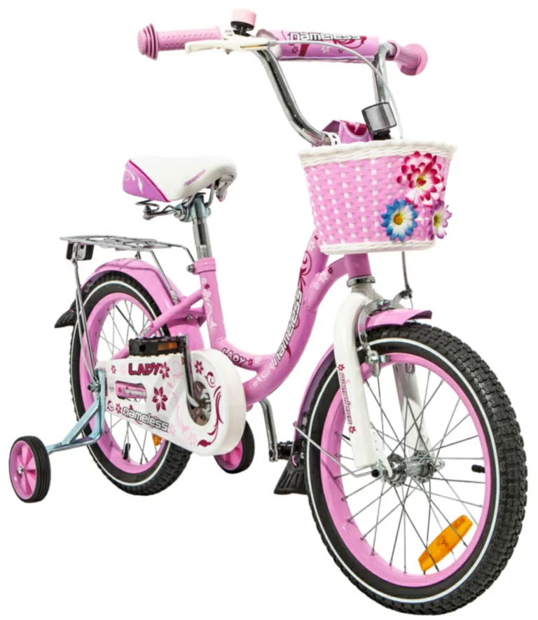 Реальное фото Велосипед 16" Nameless LADY, розовый (2024) от магазина СпортСЕ