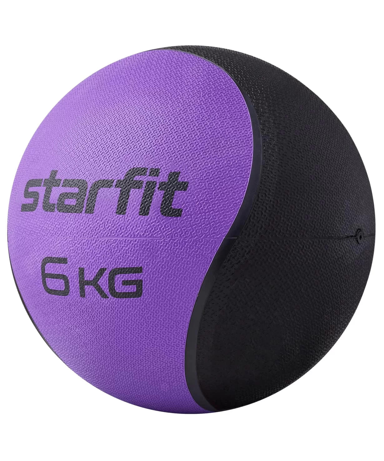 Реальное фото Медбол 6 кг StarFit GB-702 высокой плотности фиолетовый УТ-00018939 от магазина СпортСЕ