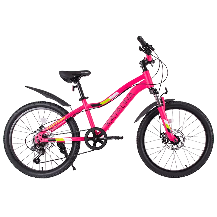 Реальное фото Велосипед TechTeam Katalina 20" (2024) розовый от магазина СпортСЕ