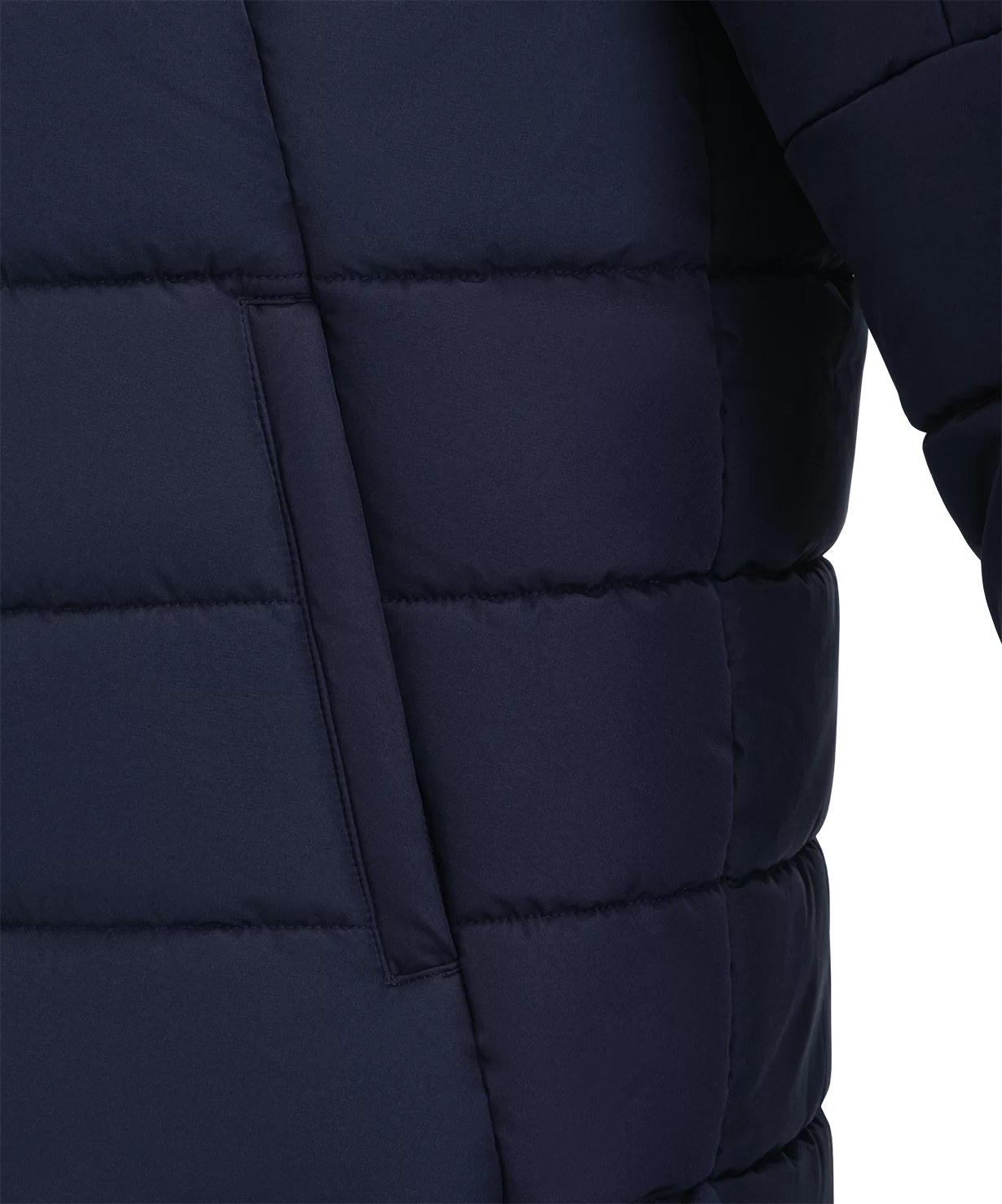 Реальное фото Куртка утепленная NATIONAL PerFormPROOF Padded Jacket, темно-синий от магазина СпортСЕ