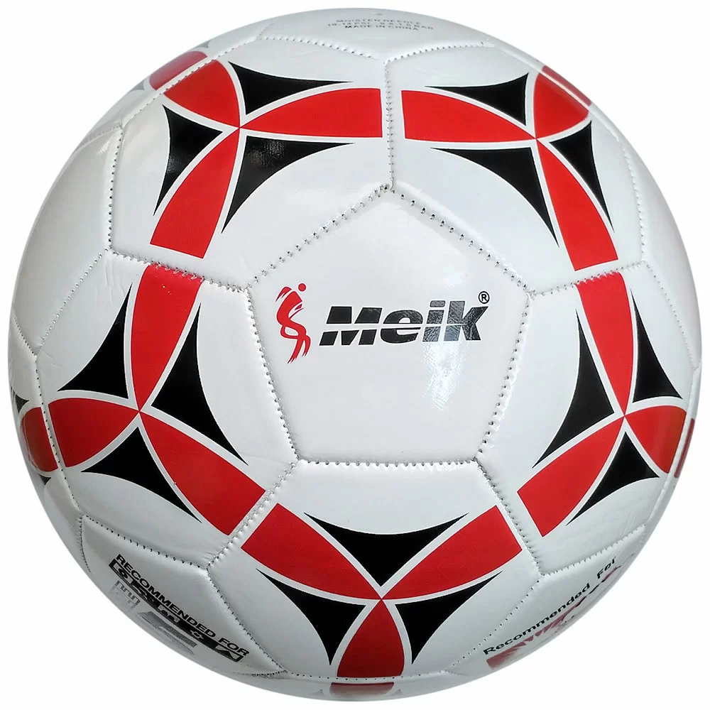 Реальное фото Мяч футбольный R18018 Meik-2000 3-слоя PVC 1.6 300 гр 10010044 от магазина СпортСЕ