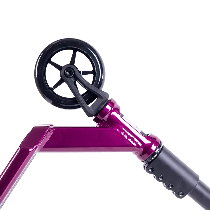 Реальное фото Самокат TechTeam Provokator 47 трюковой purple-black от магазина СпортСЕ
