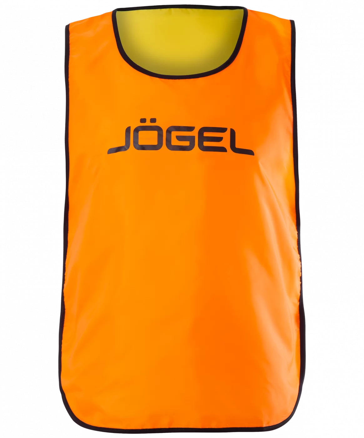 Реальное фото Манишка двухсторонняя Jögel Reversible Bib детский YM оранжевый/лаймовый УТ-00018757 от магазина СпортСЕ