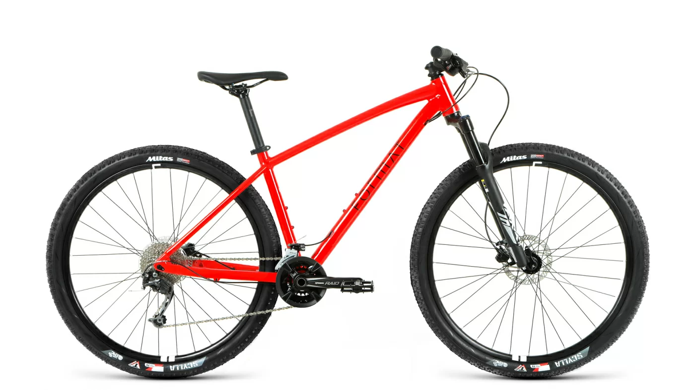 Реальное фото Велосипед FORMAT 1213 29 (29" 10 ск. рост. M) 2023, красный от магазина СпортСЕ