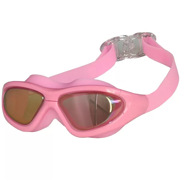 Реальное фото Очки для плавания B31537-4 (полу-маска) розовый 10019756 от магазина СпортСЕ