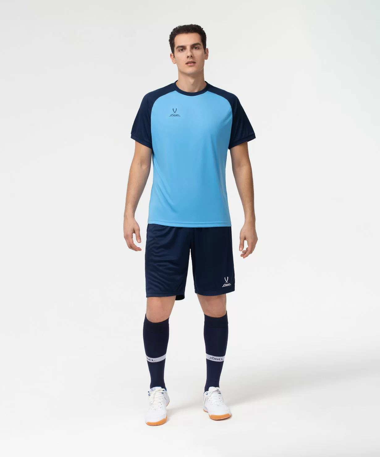 Реальное фото Футболка игровая CAMP Reglan Jersey, синий/темно-синий от магазина СпортСЕ