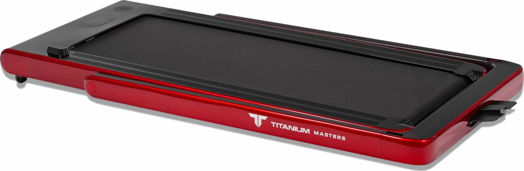 Реальное фото Беговая дорожка Titanium Masters Slimtech C10, красная от магазина СпортСЕ