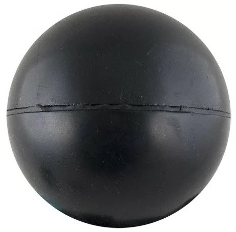 Реальное фото Мяч для метания резиновый 150 г d-6 см MR-MM от магазина СпортСЕ