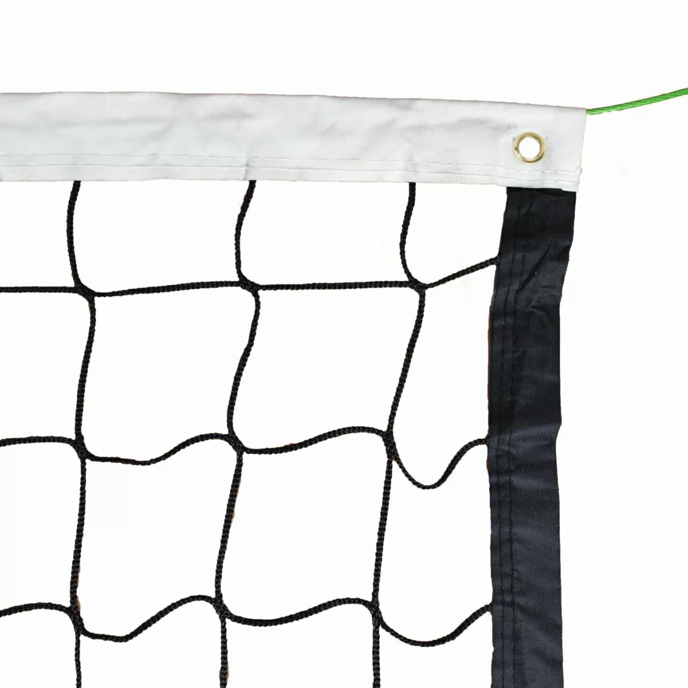 Реальное фото Сетка волейбол Cliff d-4мм яч.10*10см, 9,5*1.05 м с тросом, п/э, черная PDYV-2 от магазина СпортСЕ