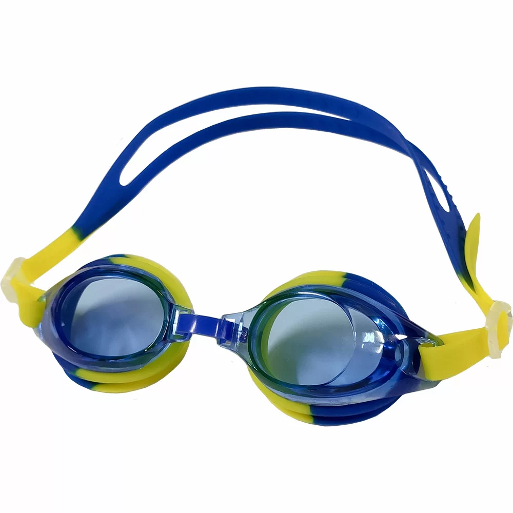 Реальное фото Очки для плавания E36884 желто/синий 10020677 от магазина СпортСЕ