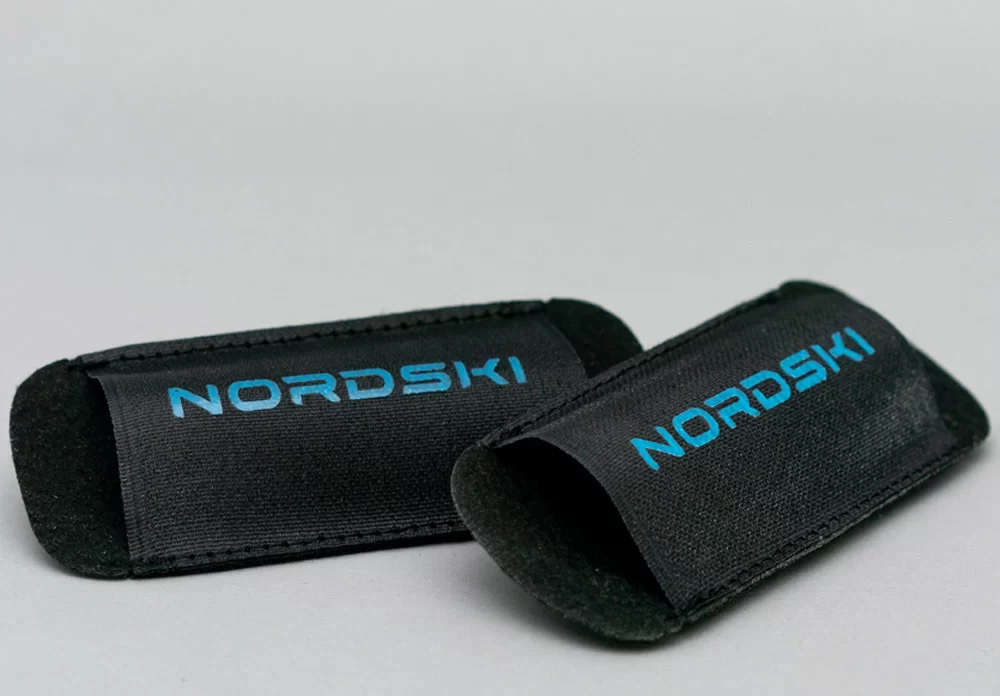 Реальное фото Связки для лыж Nordski Black/Blue NSV464700 от магазина СпортСЕ