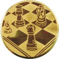 Вставка для медалей D1 A22 25 мм шахматы