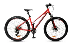 Велосипед женский HORST Aurora 2024 Красно-чёрный