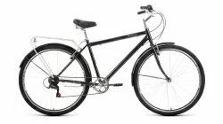 Велосипед Forward Dortmund 28 2.0 (2022) черный/белый RBK22FW28612