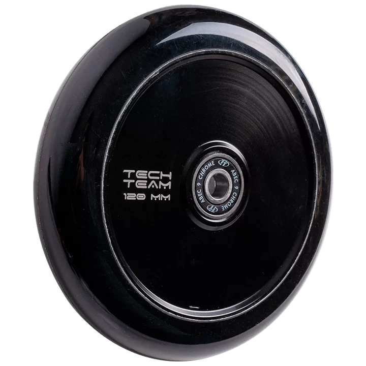 Реальное фото Колесо для самоката TechTeam X-Treme 120*24мм Oxaris black от магазина СпортСЕ