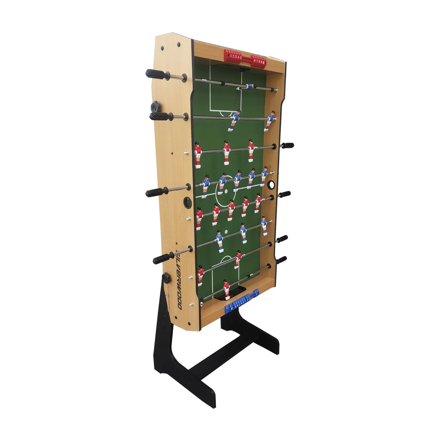 Реальное фото Игровой стол - футбол DFC SILVERWOOD SB-ST-07 от магазина СпортСЕ