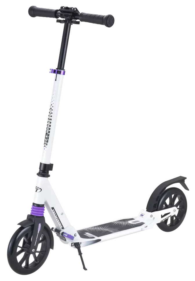Реальное фото Самокат TechTeam City scooter (2021) white от магазина СпортСЕ