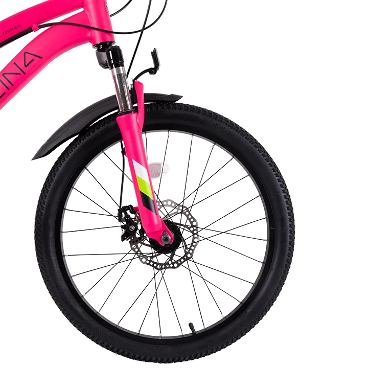 Реальное фото Велосипед TechTeam Katalina 22" (2024) розовый от магазина СпортСЕ