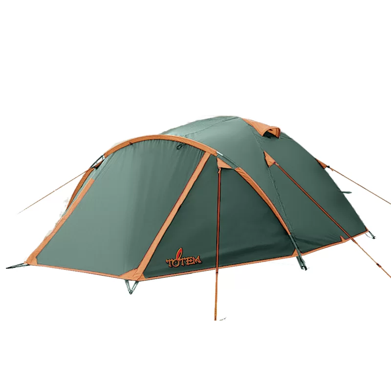 Реальное фото Палатка Totem Indi 3 (V2) зеленый TTT-018 от магазина СпортСЕ