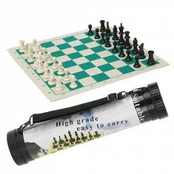Шахматы набор в тубе F04455
