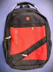 Рюкзак городской, 30л, усиленная ручка, красный RZG-107