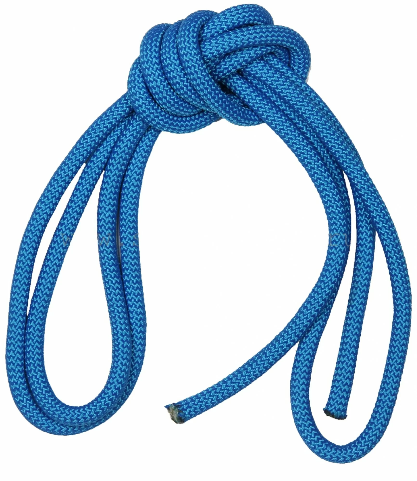 Реальное фото Скакалка гимнастическая утяж. Indigo 2.5 м 150 г синяя SM-121 от магазина СпортСЕ