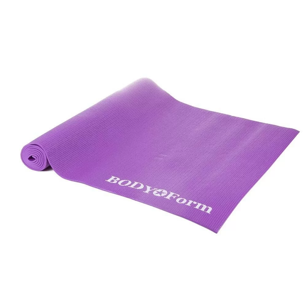 Реальное фото Коврик гимнастический BF-YM01 173*61*0,3см фиолетовый от магазина СпортСЕ