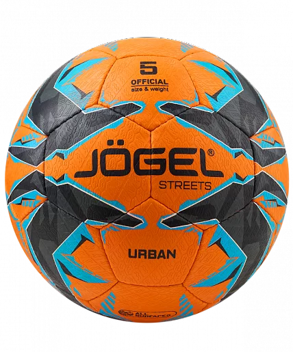 Реальное фото Мяч футбольный Jögel Urban №5 оранжевый (BC22) УТ-00021507 от магазина СпортСЕ