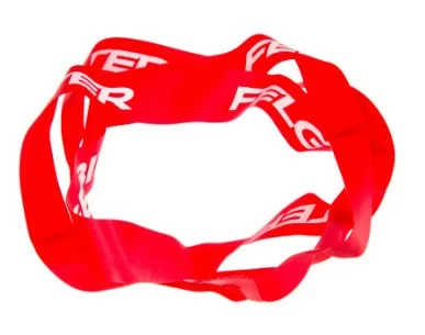 Реальное фото Лента ободная 28/29" красная с белым логотипом Х98529 от магазина СпортСЕ