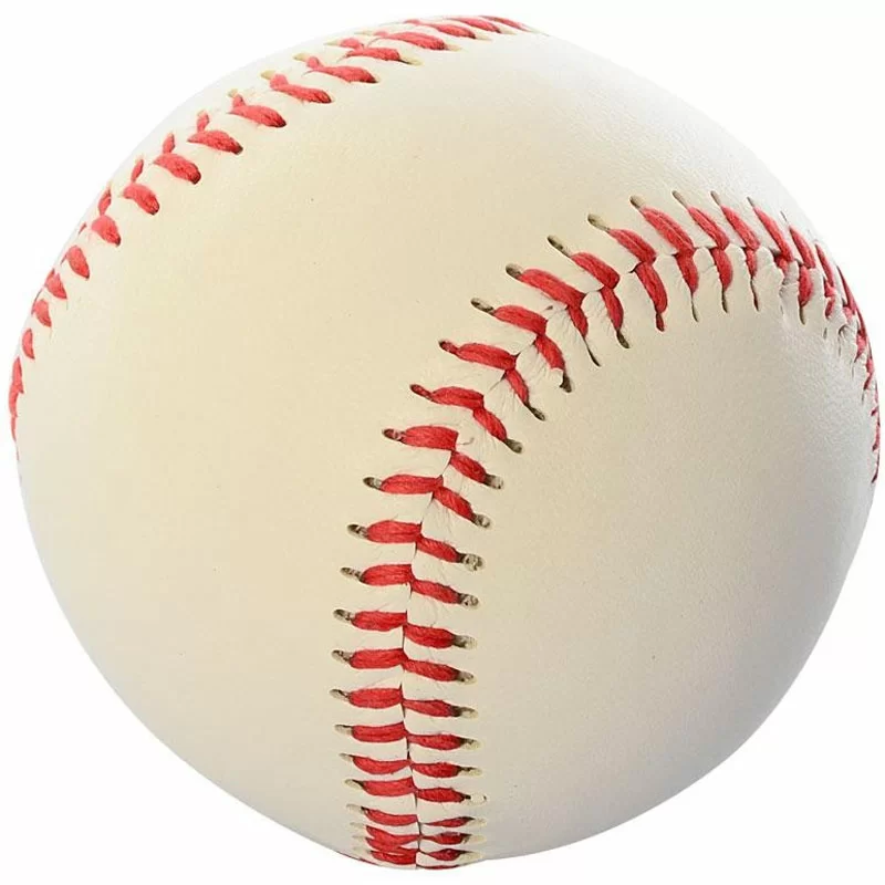 Реальное фото Мяч для бейсбола E33529 9" белый 10020142 от магазина СпортСЕ