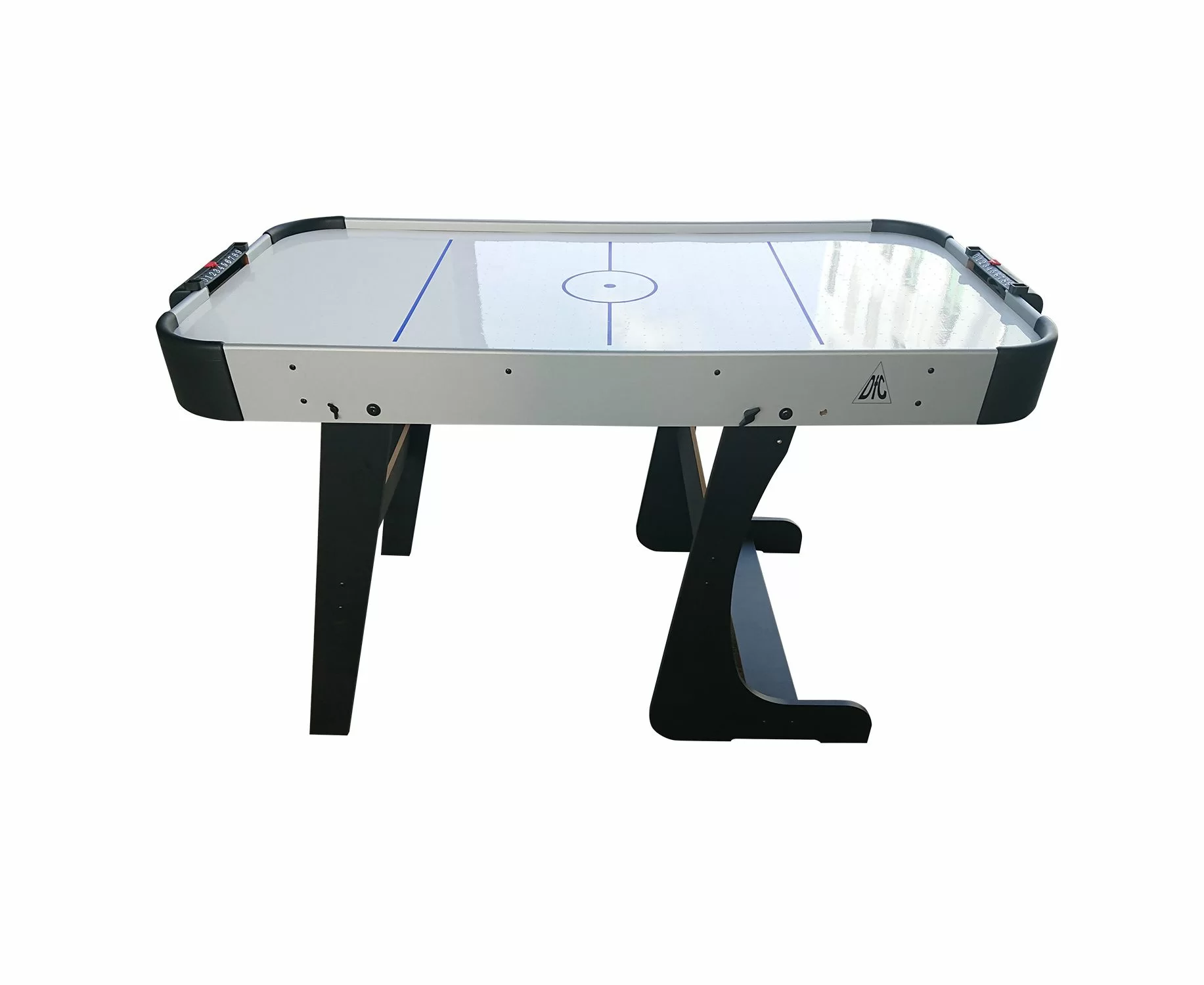 Реальное фото Игровой стол - аэрохоккей DFC "BASTIA 4" складной HM-AT-48301 от магазина СпортСЕ
