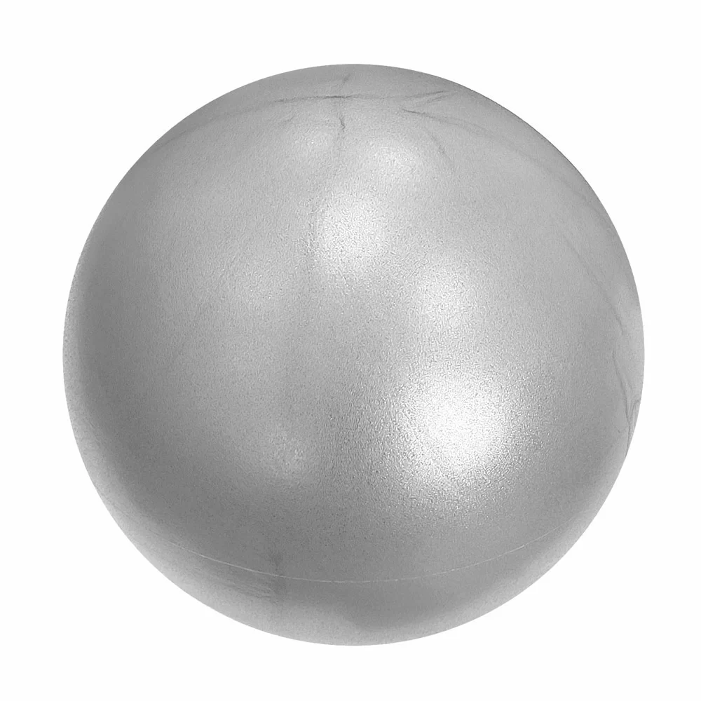 Реальное фото Мяч для пилатеса 20см PLB20-4 серебро (E32680) 10020196 от магазина СпортСЕ