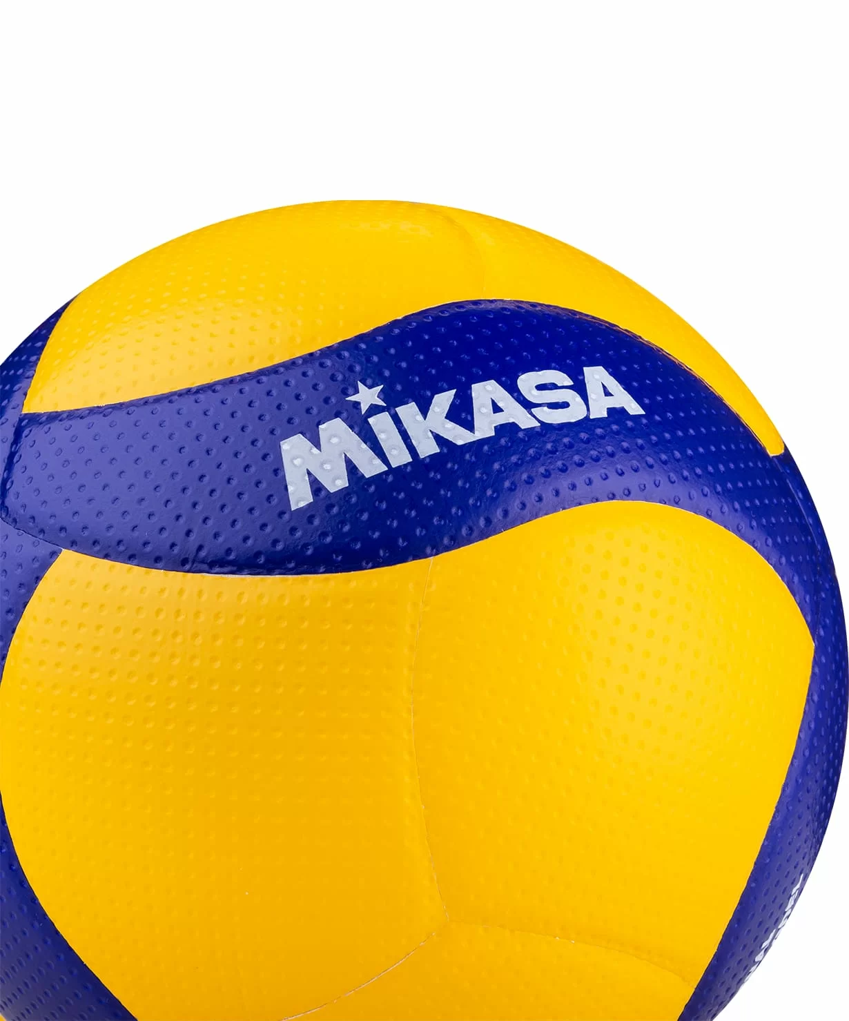 Реальное фото Мяч волейбольный Mikasa V300W FIVB Appr синт.кожа клееный желто-синий УТ-00015699 от магазина СпортСЕ