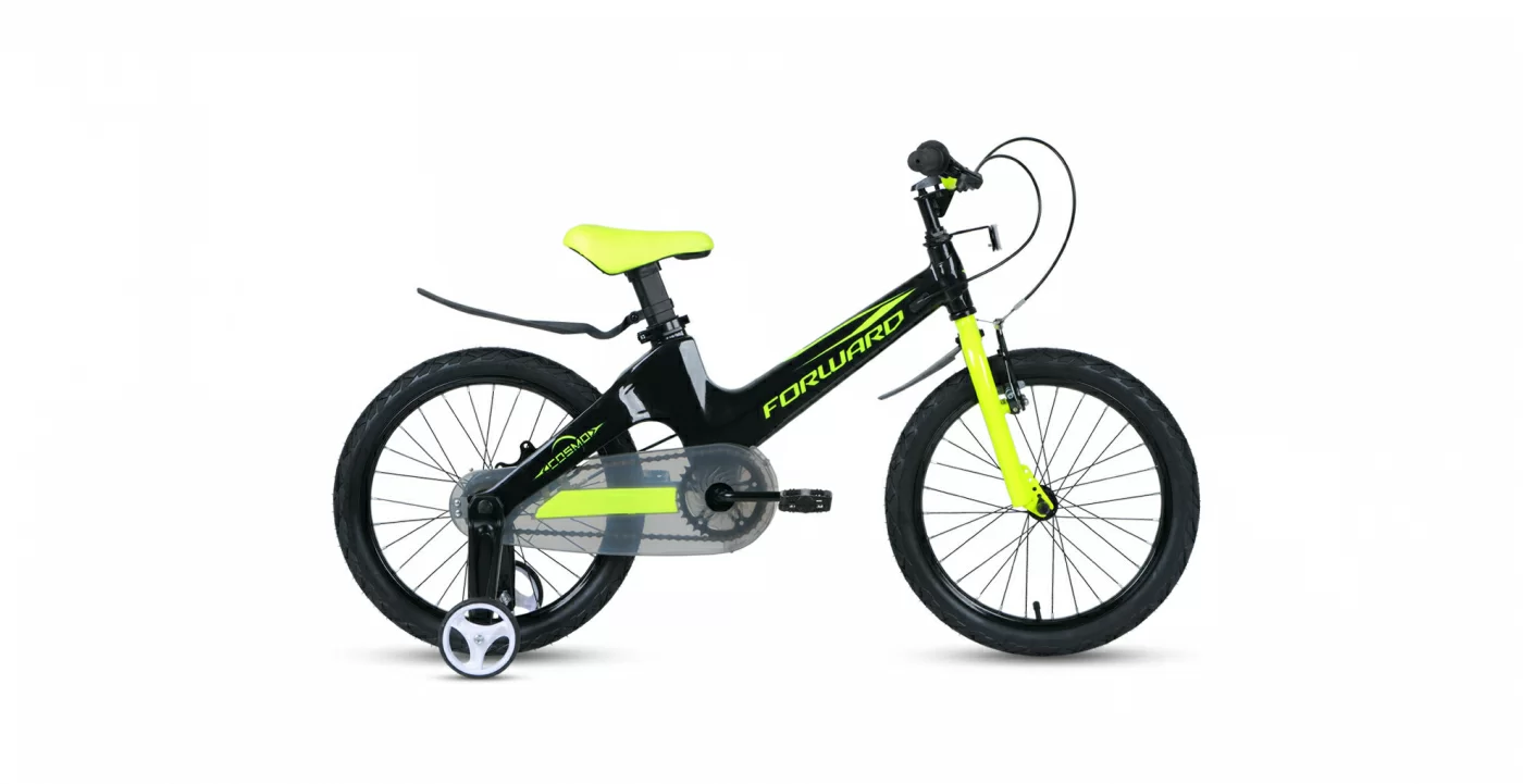 Реальное фото Велосипед Forward Cosmo 18 2.0 (2021) черный/зеленый 1BKW1K7D1023 от магазина СпортСЕ