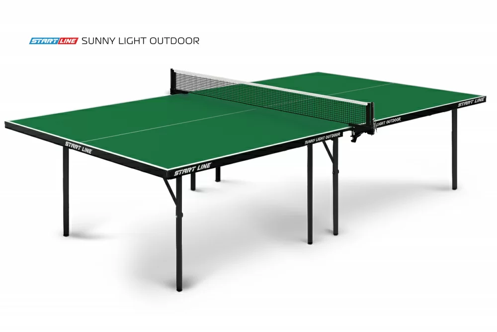 Реальное фото Теннисный стол Start Line Sunny Light Outdoor green от магазина СпортСЕ