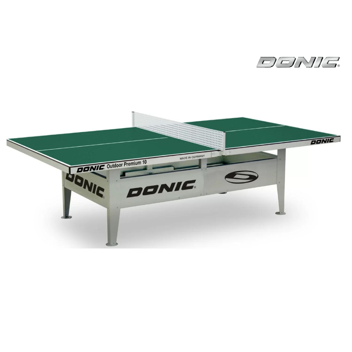 Реальное фото Теннисный стол антивандальный OUTDOOR Premium 10 зеленый 230236-G от магазина СпортСЕ