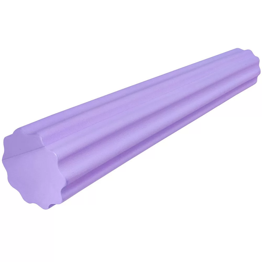 Реальное фото Ролик для йоги 90х15 см B31599-7 фиолетовый от магазина СпортСЕ