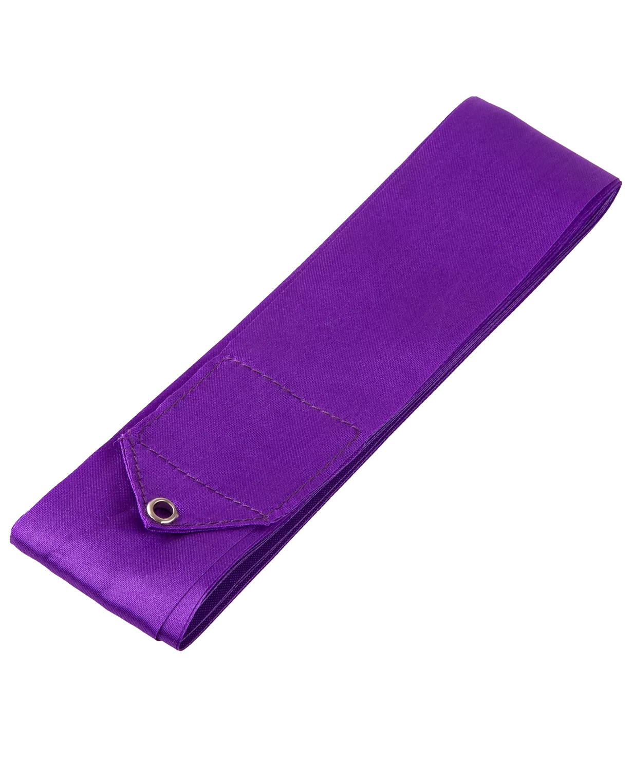 Реальное фото Лента для художественной гимнастики с палочкой 6 м Amely AGR-301 56 см фиолетовый УТ-00017648 от магазина СпортСЕ