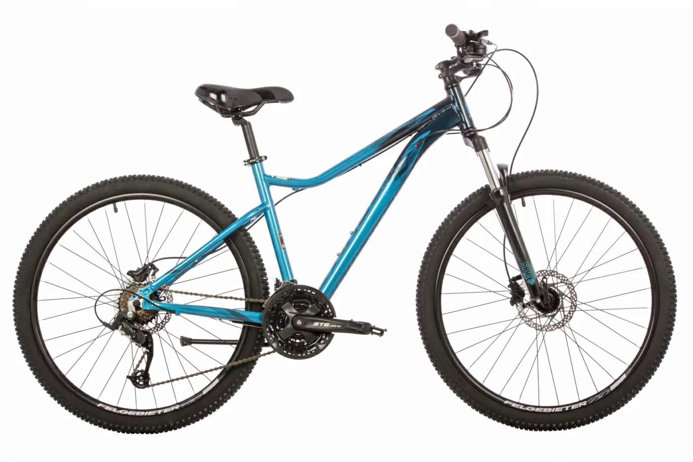 Реальное фото Велосипед STINGER 26" LAGUNA PRO SE синий, алюминий, размер 17" от магазина СпортСЕ