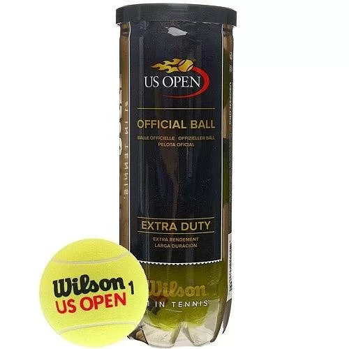 Реальное фото Мяч для тенниса Wilson US Open Extra Duty за 1 шт WRT106200 от магазина СпортСЕ