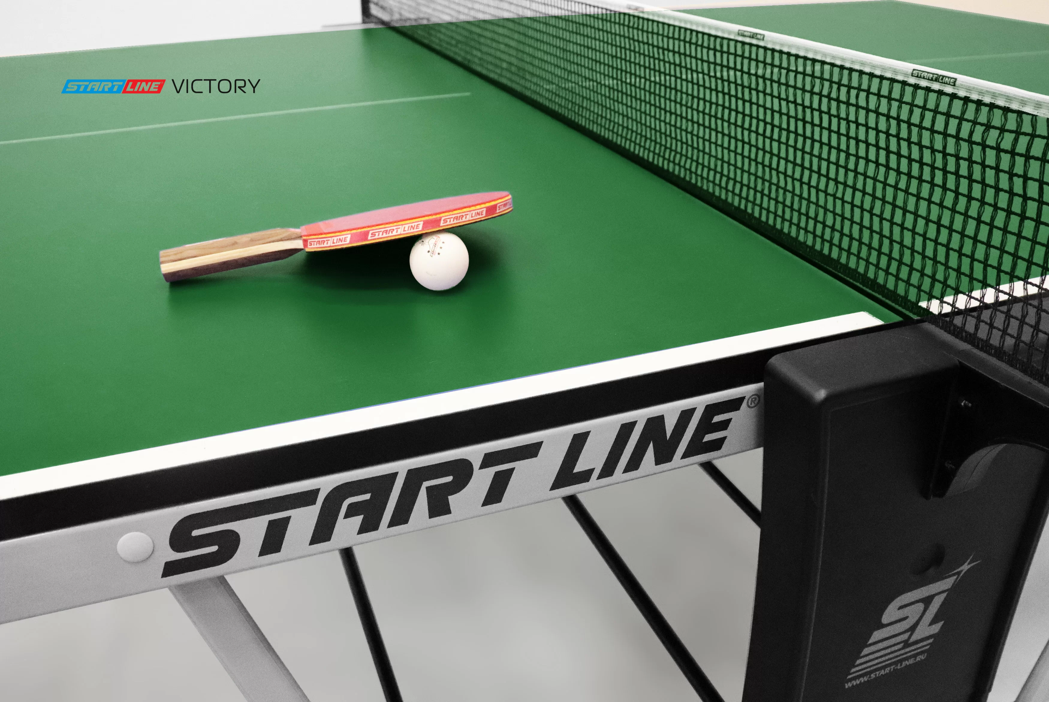 Реальное фото Стол теннисный VICTORY  Indoor Зелёный от магазина СпортСЕ