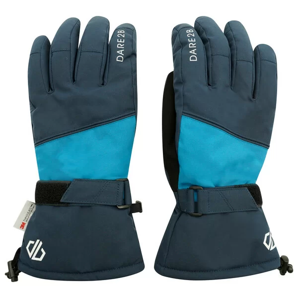 Реальное фото Перчатки Diversity Glove (Цвет J8L, Синий) DMG331 от магазина СпортСЕ