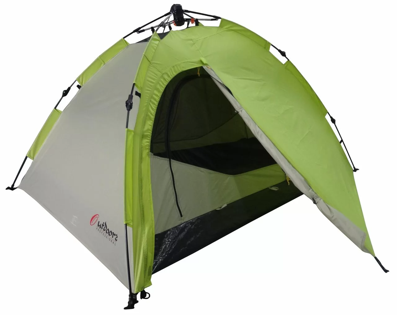 Реальное фото Палатка 63244 Trek II зеленый и бежевый от магазина СпортСЕ