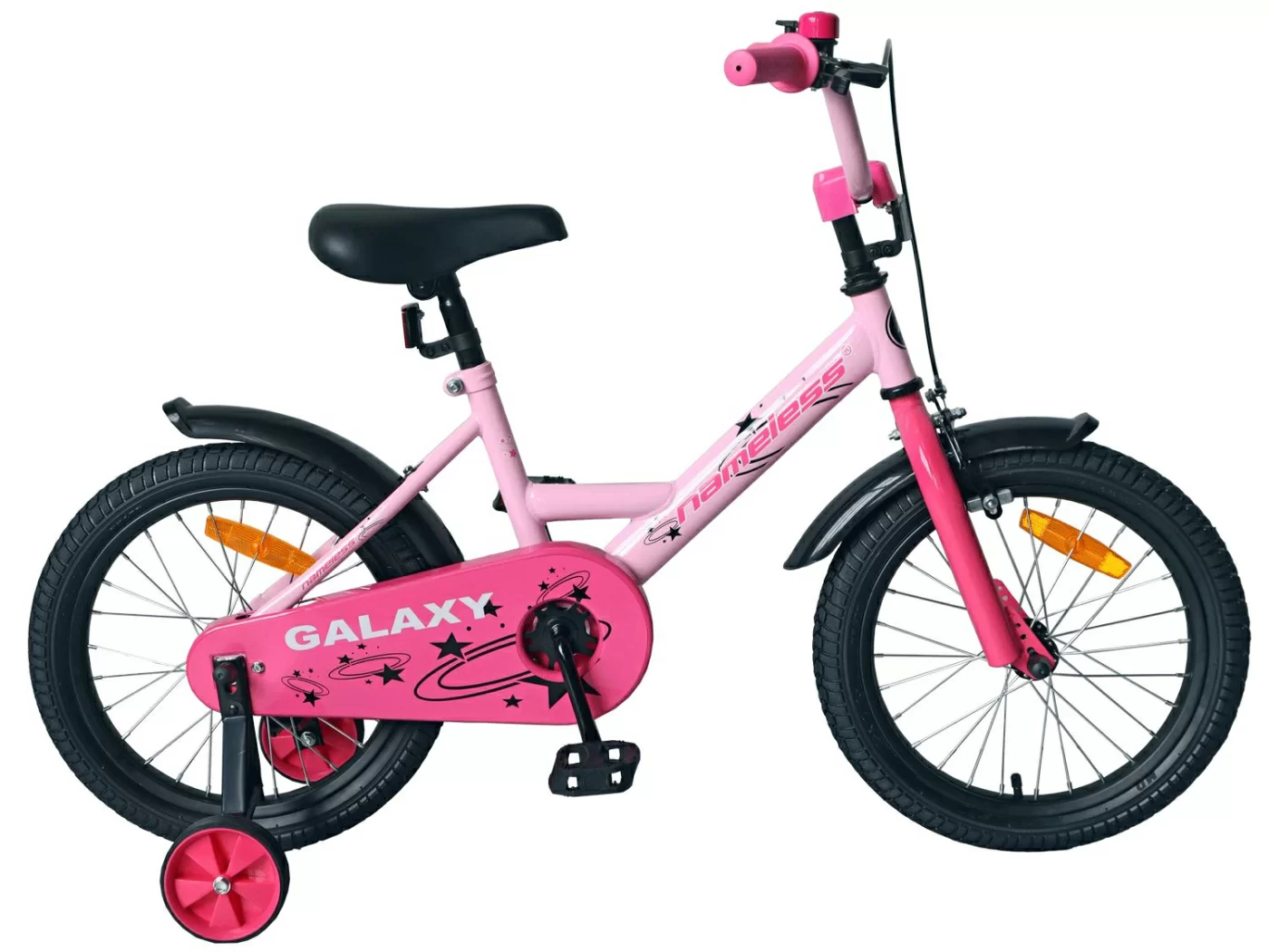 Реальное фото Велосипед 12" Nameless GALAXY, розовый (2024) от магазина СпортСЕ