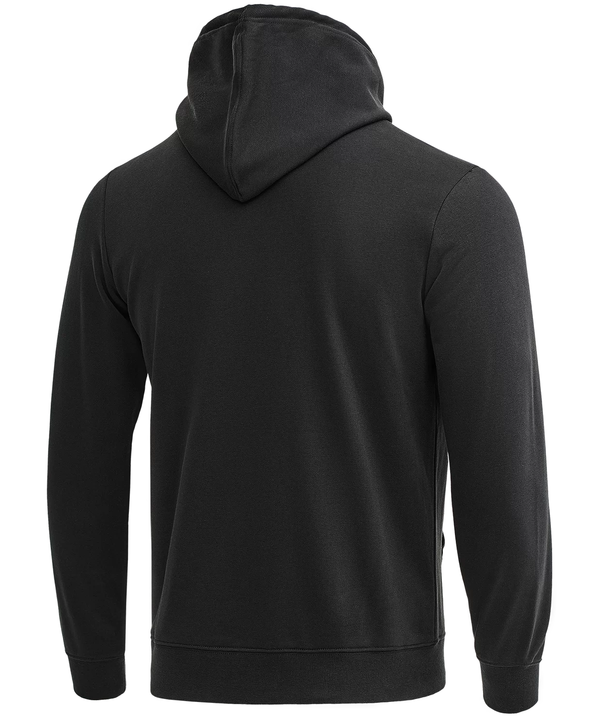 Реальное фото Худи ESSENTIAL Cotton Hoodie, черный от магазина СпортСЕ