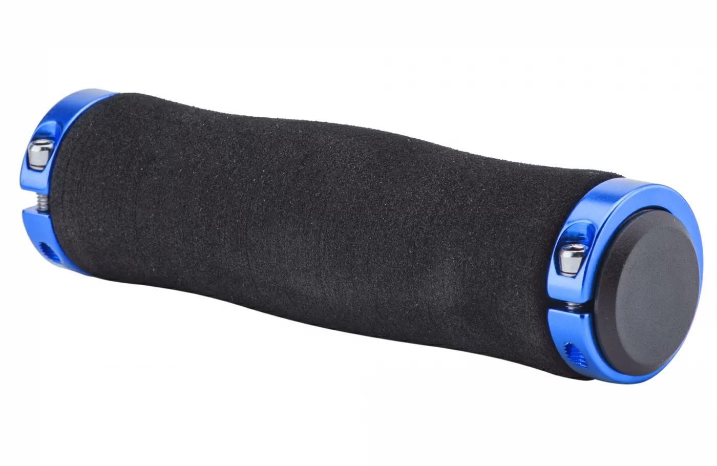 Реальное фото Грипсы XH-GN02BL 130 мм чёрные, материал EVA, синие кольца 150241 от магазина СпортСЕ