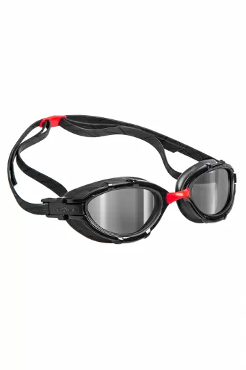 Реальное фото Очки для плавания Mad Wave Triathlon  Mirror red M0427 05 0 05W от магазина СпортСЕ